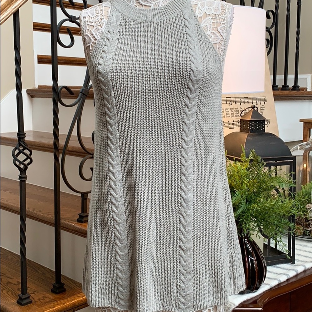 Honey Belle size S tunic sleeveless sweater NWT